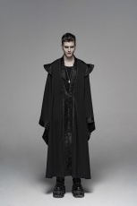 Жакет Chinese long gown jacket Punk Rave WY-1098XCM/BK - маленькая картинка