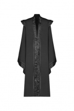 Жакет Chinese long gown jacket Punk Rave WY-1098XCM/BK - маленькая картинка