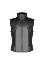 Жилет Punk's future style vest Punk Rave WY-1107MJM/BK - маленькая картинка