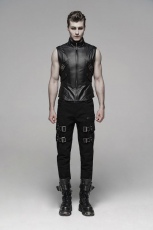 Жилет Punk's future style vest Punk Rave WY-1107MJM/BK - маленькая картинка