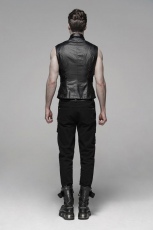 Жилет Punk's future style vest Punk Rave WY-1107MJM/BK - маленькая картинка