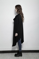 Жакет The darkness irregular fleece jacket Punk Rave Y-615/BK - маленькая картинка