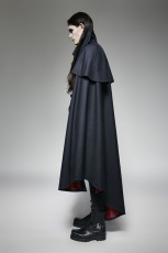 Пальто Gothic Vampire Count Cape Coat Punk Rave Y-709/BL - маленькая картинка