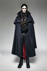 Пальто Gothic Vampire Count Cape Coat Punk Rave Y-709/BL - маленькая картинка