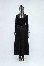  Gothic Dark Angel Long Coat Punk Rave Y-780/BK -  