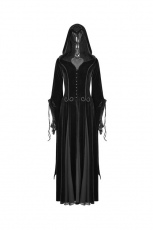 Пальто Gothic Dark Goddess Long coat Punk Rave Y-797/BK - маленькая картинка