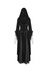 Пальто Gothic Dark Goddess Long coat Punk Rave Y-797/BK - маленькая картинка
