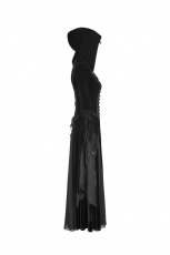 Пальто Gothic Dark Goddess Long coat Punk Rave Y-797/BK - маленькая картинка