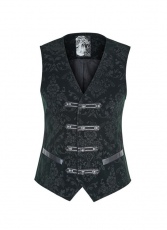 Жилет Gothic Printing Color Vest Punk Rave Y-813/GR - маленькая картинка