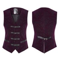 Gothic Printing Color Vest - 