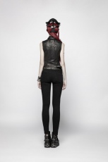 Брюки Punk Hollow-out Stretch Trousers Punk Rave WK-346XCF/BK - маленькая картинка