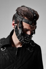 Маска Rivet Masks Punk Rave S-158/BK - маленькая картинка