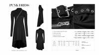 Платье Punk Dress Punk Rave OPQ-236LQF/BK - маленькая картинка