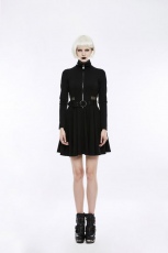 Платье PUNK Handsome Dress Punk Rave OPQ-245LQF/BK - маленькая картинка