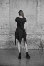 Платье Irregular Hem Dress Punk Rave OPQ-316LQF/BK - маленькая картинка
