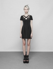  Handsome Cross Design Dress Punk Rave OPQ-374LQF/BK -  
