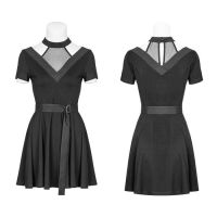 Платье Fake Two Pieces of Dress Punk Rave OPQ-392LQF/BK - маленькая картинка