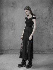Юбка Sexy Lace Skirt Punk Rave OPQ-400BQF/BK - маленькая картинка