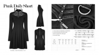 Платье Punk Daily Short Dress Punk Rave OQ-366LQF/BK - маленькая картинка