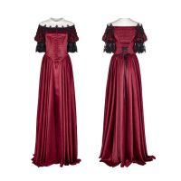 Платье Victorian Vintage Palace Long Dress Punk Rave WQ-352LQF/RD - маленькая картинка