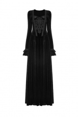 Платье Victoria Long Sleeve Dress Punk Rave WQ-360LQF/BK - маленькая картинка