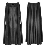  Domineering Gothic Dress with Cape - 