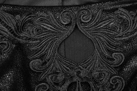 Платье Domineering Gothic Dress with Cape Punk Rave WQ-363LQF/BK - маленькая картинка