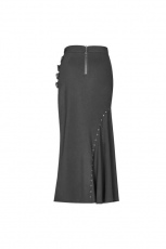 Юбка Punk Sexy Slim Fit Half Skirt Punk Rave WQ-373BQF/BK - маленькая картинка