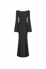 Платье Gothic Bat Code Dress Punk Rave WQ-376LQF/BK - маленькая картинка