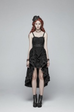 Платье Steampunk Pleated Dress Punk Rave WQ-390LQF/BK - маленькая картинка
