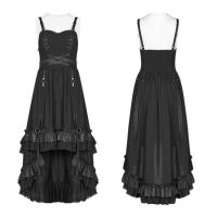 Платье Steampunk Pleated Dress Punk Rave WQ-390LQF/BK - маленькая картинка