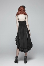 Платье Steampunk Pleated Dress Punk Rave WQ-390LQF/BK - маленькая картинка
