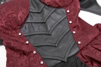 Платье Steampunk Long Dress Punk Rave WQ-408LQF/BK-RD - маленькая картинка