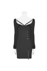 Платье Sexy Punk Skinny Dress Punk Rave WQ-416LQF/BK - маленькая картинка
