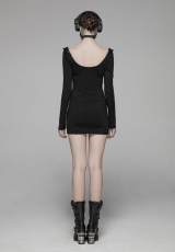 Платье Sexy Punk Skinny Dress Punk Rave WQ-416LQF/BK - маленькая картинка