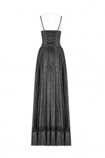 Юбка Gothic Tube Jacquard Long Skirt Punk Rave WQ-420LQF/BK - маленькая картинка