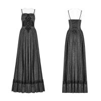 Юбка Gothic Tube Jacquard Long Skirt Punk Rave WQ-420LQF/BK - маленькая картинка
