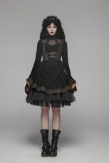 Платье Steam Punk Lolita Dress Punk Rave WQ-424LQF/BK-CO - маленькая картинка