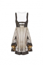 Платье Steam Punk Lolita Dress Punk Rave WQ-424LQF/WH-CO - маленькая картинка