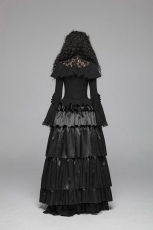 Платье Gothic Layered Dress Punk Rave WQ-428BQF/BK - маленькая картинка