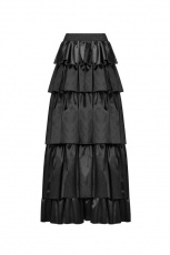 Платье Gothic Layered Dress Punk Rave WQ-428BQF/BK - маленькая картинка