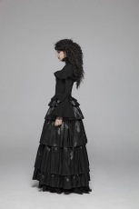 Платье Gothic Layered Dress Punk Rave WQ-428BQF/BK - маленькая картинка