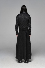 Юбка Gothic Floral Long Overskirt Punk Rave WQ-437BQM/BK - маленькая картинка