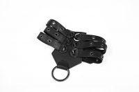 Ошейник PUNK Collar Punk Rave WS-241LHF/BK - маленькая картинка