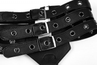 Ошейник PUNK Collar Punk Rave WS-241LHF/BK - маленькая картинка