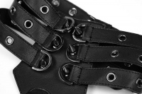Ошейник PUNK Collar Punk Rave WS-241LHF/BK - маленькая картинка