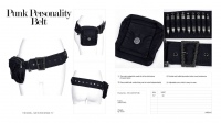 Пояс Punk Personality Belt Punk Rave WS-245YDF/BK - маленькая картинка