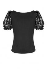 Топик Steampunk Brooch Short Sleeve T-shirt Punk Rave WT-489TDF/BK - маленькая картинка