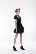 Топик Steampunk Brooch Short Sleeve T-shirt Punk Rave WT-489TDF/CO - маленькая картинка