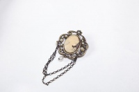 Топик Steampunk Brooch Short Sleeve T-shirt Punk Rave WT-489TDF/CO - маленькая картинка